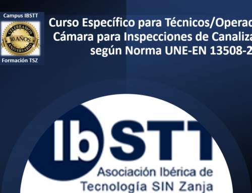 III Edición online de Curso Específico para Técnicos y Operadores de Cámara para Inspecciones de Canalizaciones según la Norma UNE EN 13508-2
